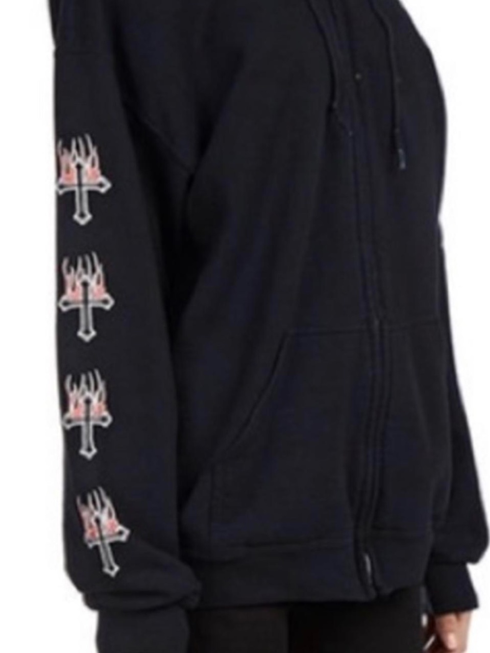 Danielle Guizio Zip Up hoodie